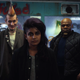 Gabrielle Maiden, James Landry Hébert, Linnea Berthelsen, Kai L. Greene, Anna Jacoby-Heron (Screenshot: Stranger Things)